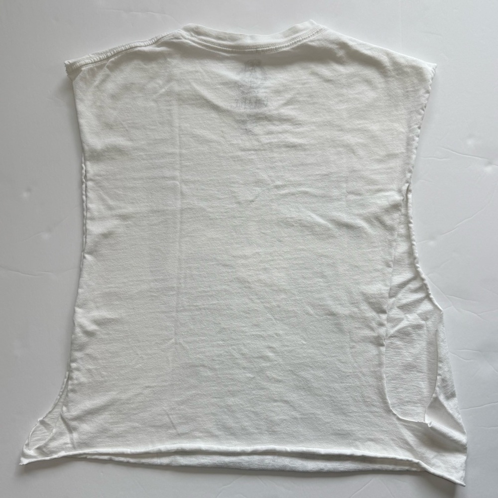 Y2K Bob Marley "I Shot The Sheriff" Graphic Cut Out T-Shirt Size M - Picture 2 of 6